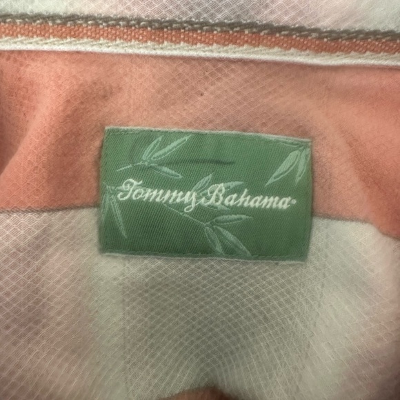 Men’s used Tommy Bahama size L Large button front shirt silk - Picture 3 of 5